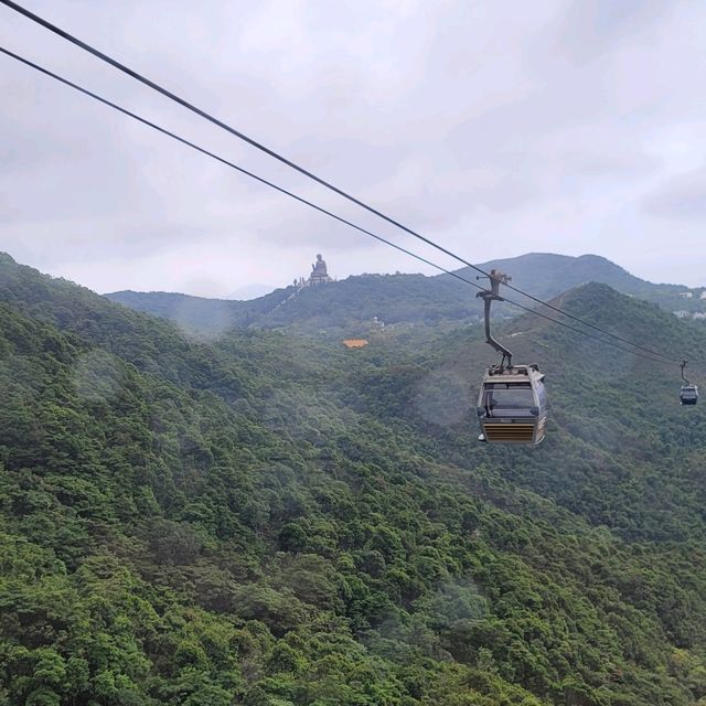 ขึ้นกระเช้าลอยฟ้า Ngong-Ping360°ไปไหว้พระใหญ่