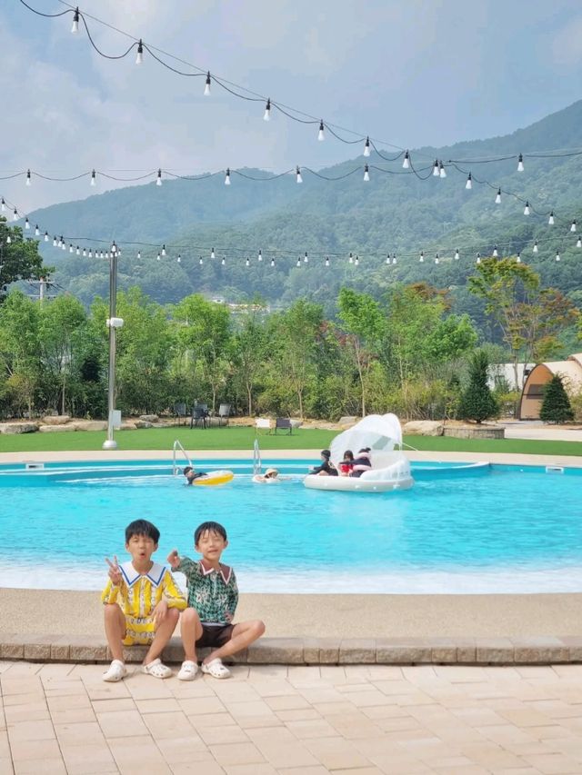 감성 캠핑과 물놀이를 함께 즐기기