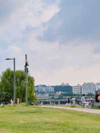 선선해진 날씨에 노을보러 노들섬가기🌅