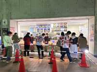 東京・港区。『秩父宮ラグビー場』でラグビーワールドカップのパブリックビューイング