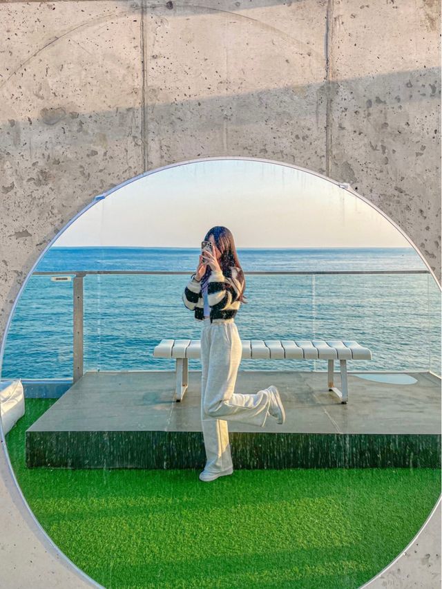 바다를 담은 애월카페, 새물