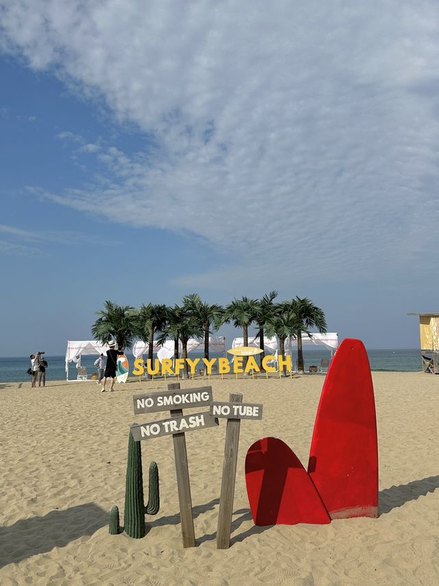 여름에 서퍼들로 붐비는 HOT한🔥곳. 양양 서피비치🏄‍♂️