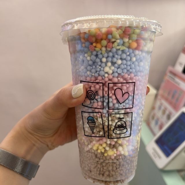 수원역 로데오거리에 대용량 구슬 아이스크림이 떴다 !! “어더아사”