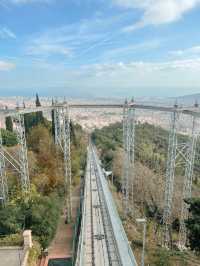 巴塞隆拿🇪🇸 俯覽城市風光”蒂比達博山Tibidabo”