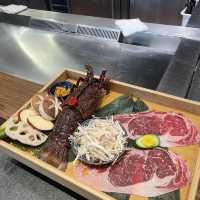 高質品嚐澳洲龍蝦和美國Prime肉眼薄燒