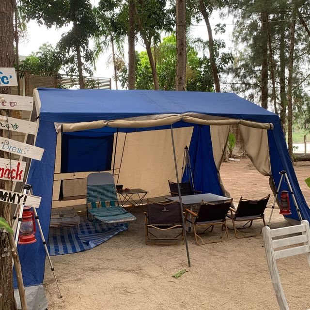 Island camping 