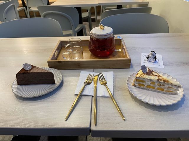 放鬆心情好去處🍵🍰一望無際的大自然境色！