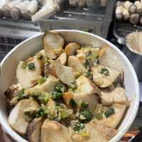 【台灣台中】翰記雞汁燒烤杏鮑菇🍄逢甲夜市必食🤤