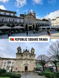 🇵🇹 Beautiful Republic Square @ Braga