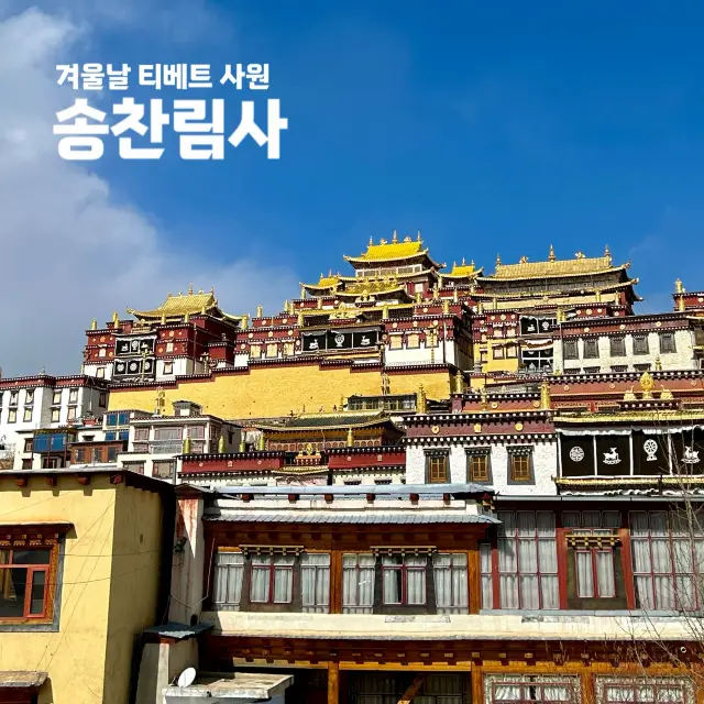 겨울날의 티베트 사원, 송찬림사✨