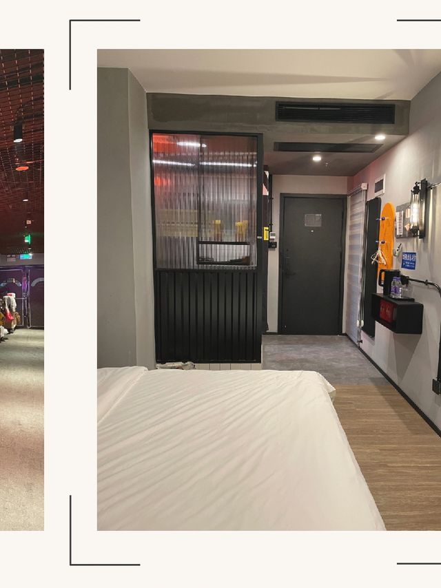 年青工業風 橙黑色風格酒店
