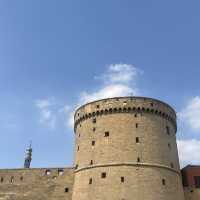 Old historical citadel in Egypt 