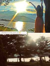 【 山梨 / 河口湖 】湖畔にある公園であじさいとラベンダーと富士山が楽しめる🪻🗻