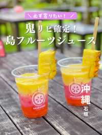 【沖縄・石垣】鬼リピ確定！島フルーツジュース🍹💕