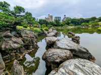 日本東京-靜謐清幽的名石山水園邸：清澄庭園
