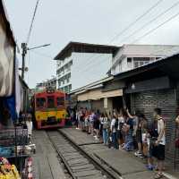 Must Visit Mae Klong Railway Market in Thailand