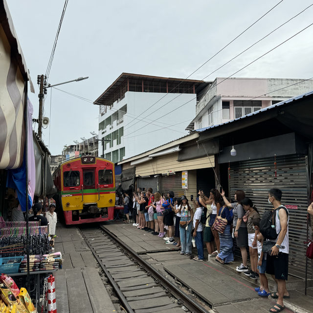Must Visit Mae Klong Railway Market in Thailand
