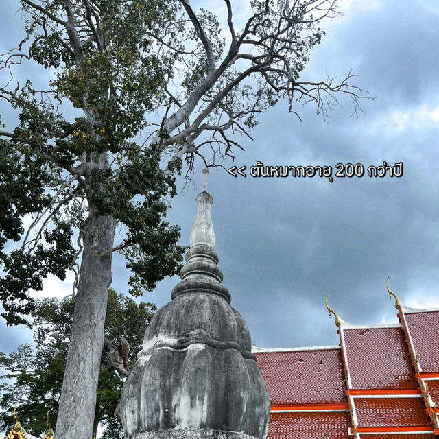 วัดเสาธงทอง วัดโบราณที่สร้างโดยชาวมอญ  🙏🏻