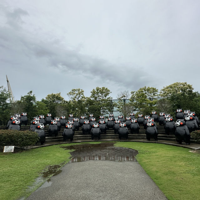 熊本熊八代港郵輪碼頭尋找海量部長🥰