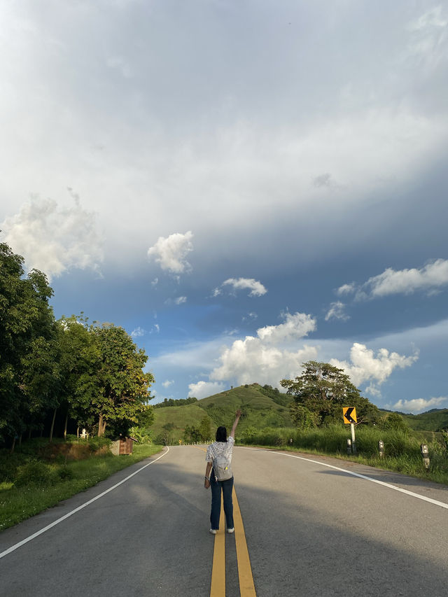 ถนนลอยฟ้า | จ.แพร่ 🛵⛰️🌳🌦️