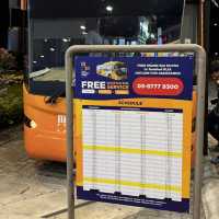 【マレーシア】無料送迎バスで楽々トランジット観光