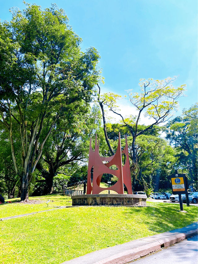 Peaceful Greenery Escape at Fort Canning Park
