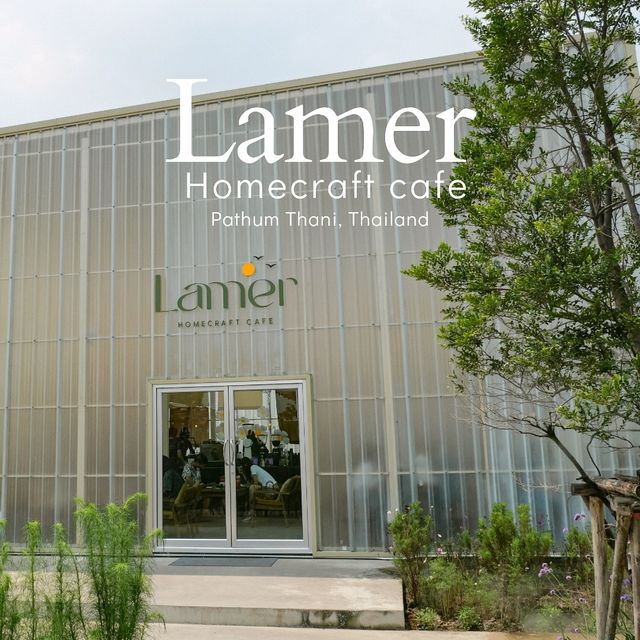 Lamer Homecraft Cafe คาเฟ่วิวทุ่งนา