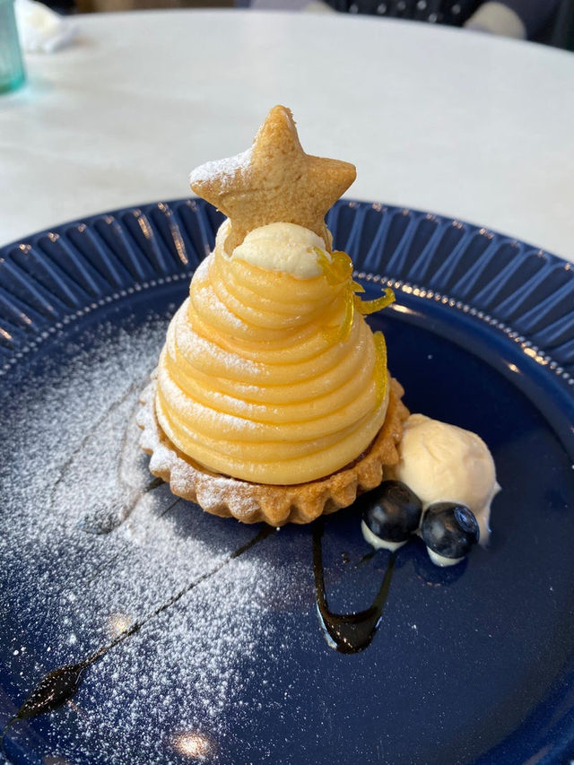 【福岡カフェ】朝倉でとれたフルーツを使ったタルトを味わえる
