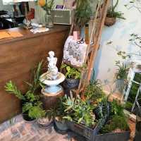 植物に癒されるヘリダンキルブランチカフェ