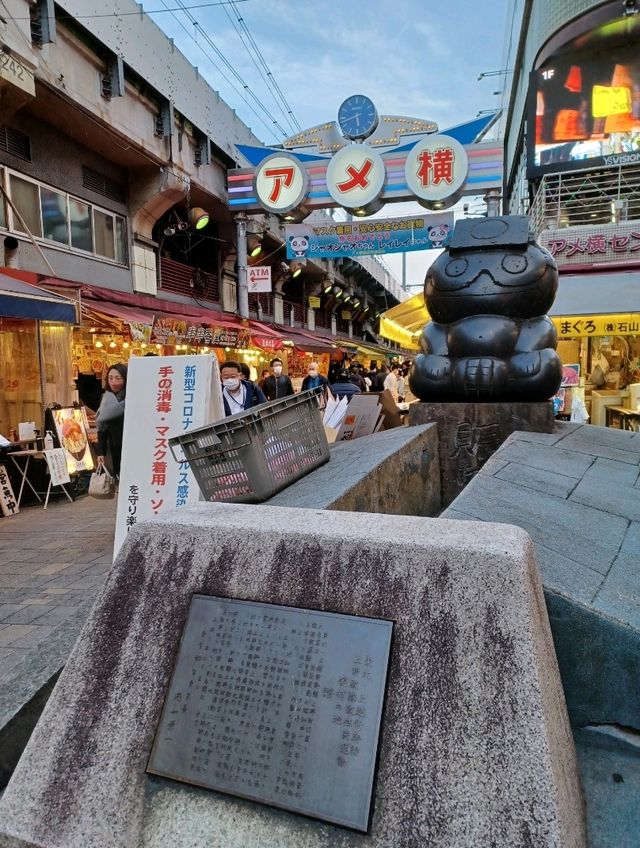 【上野アメ横商店街:東京都台東区】活気がすごいアメ横商店街👍️