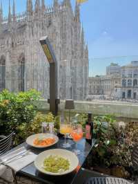 이탈리아 밀라노🇮🇹 밀라노 대성당 뷰 맛집 Terrazza Aperol