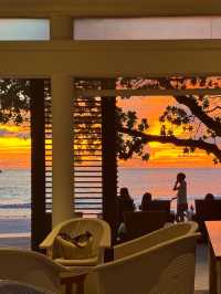Sunset at The Racha