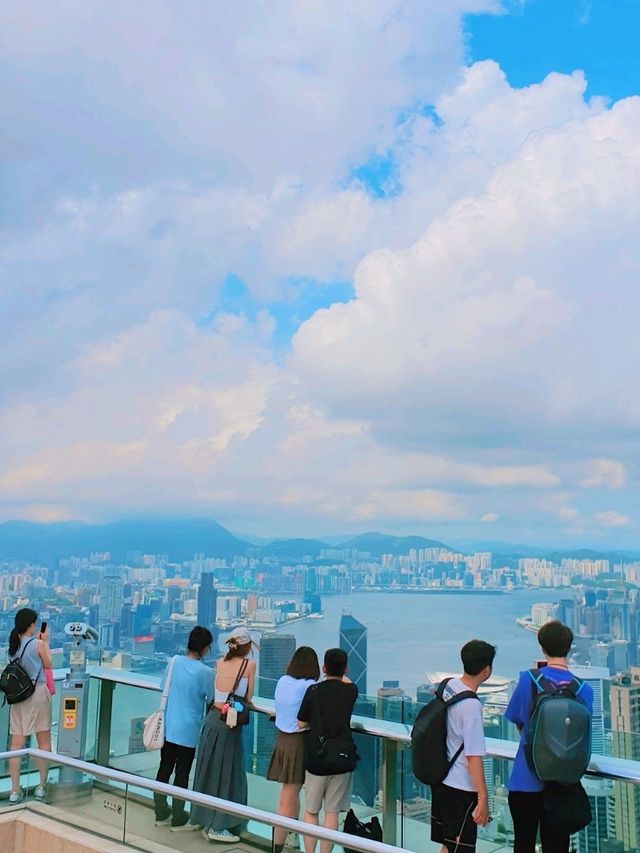 스카이테라스 428에서 본 홍콩