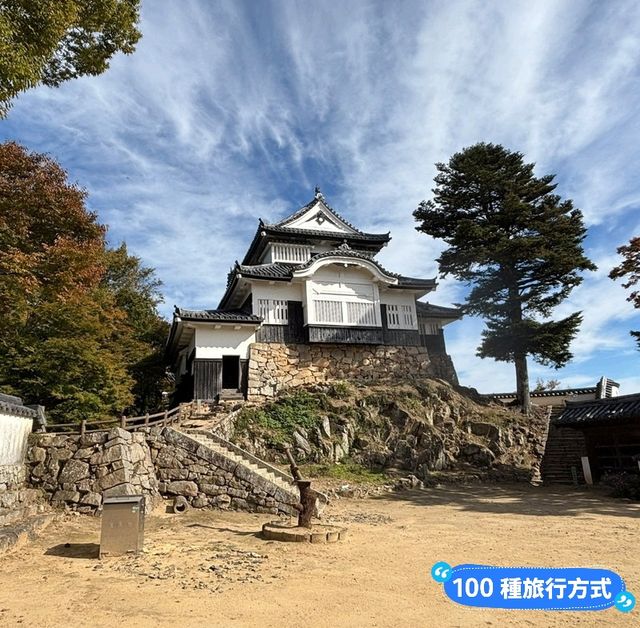 岡山景點｜空中之城．日本唯一山城天守閣—備中松山城（高粱城）