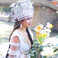 แต่งชุดจีนที่เมือง zhujiajiao ชานเมืองเซี่ยงไฮ้