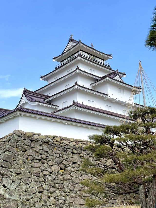 【福島×冬の旅】東北屈指の名城  デジタルアートで歴史体験