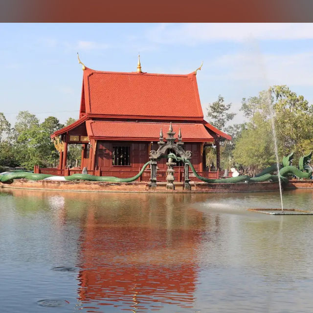 🐉ดินแดนดญานาค วัดป่าคลอง11  จ.ปทุมธานี
