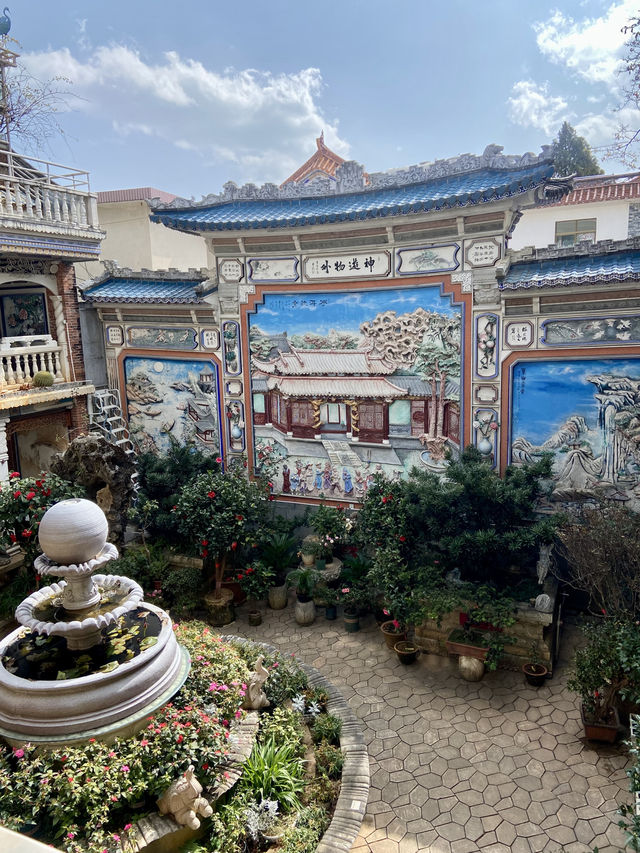 💕🥰雲南大理絕美浪漫之地「張家花園」🌹🌸領略白族建築