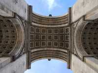Triumphant views: Arc de Triomphe