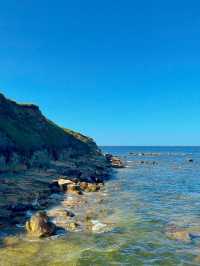 Spring Stroll at Tynemouth Beach: Sea Breeze and Golden Sands