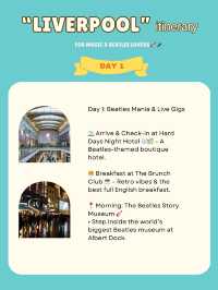 Liverpool itinerary 