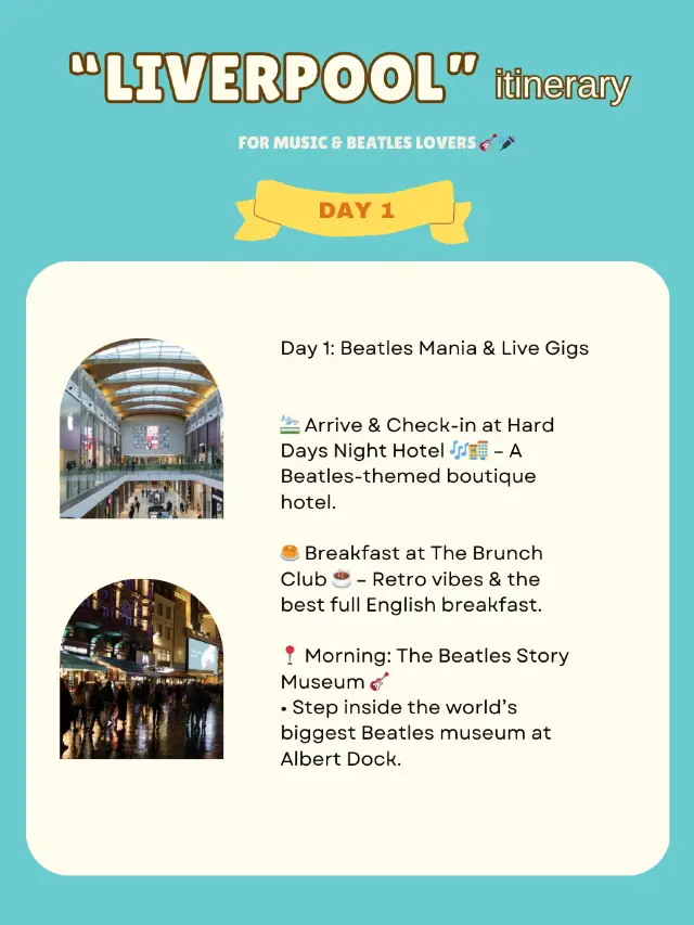 Liverpool itinerary