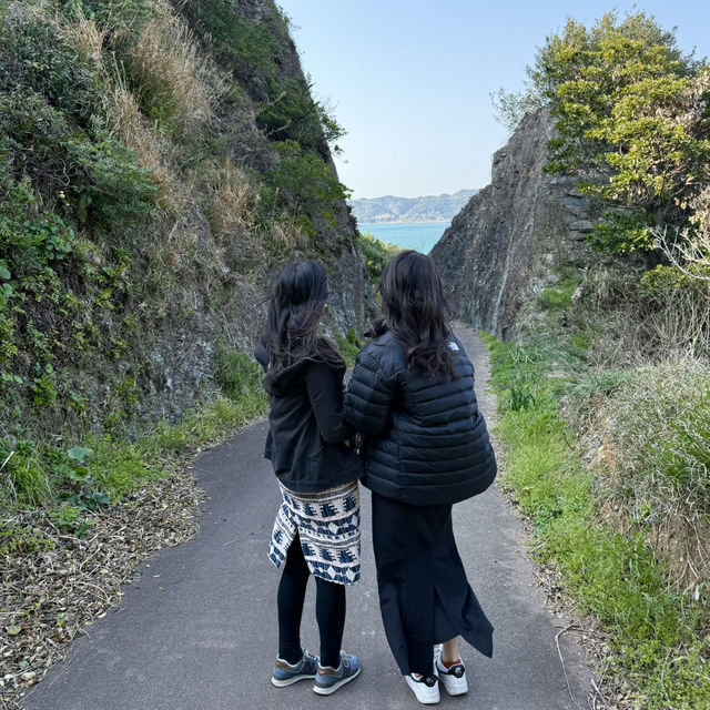 波の音を聞きながら離島巡り❤️