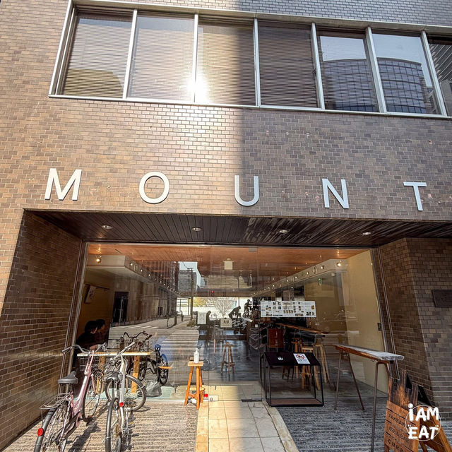 นั่งจิบกาแฟคาเฟ่ริมแม่น้ำ MOUNT KITAHAMA โอซาก้า 