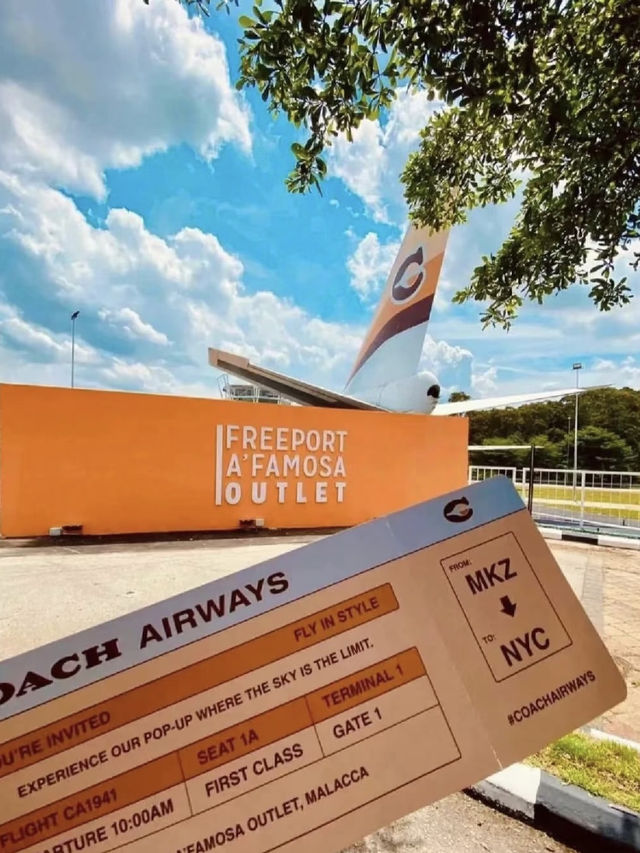 Boarding Pass to Style: Coach Airways Lands in Melaka