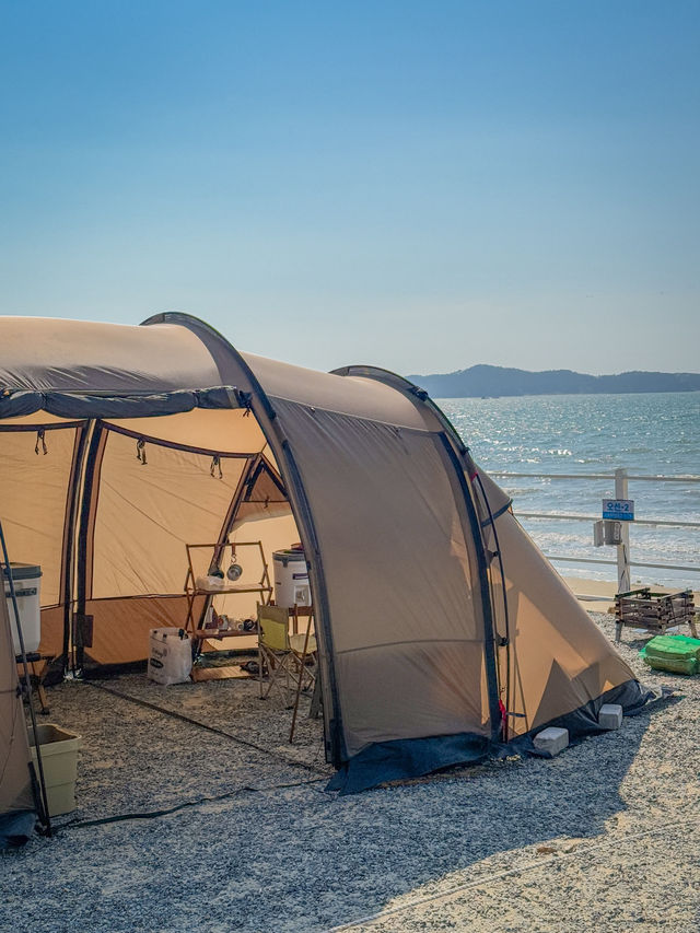 🇰🇷노을 정말 아름다운곳 서해 태안에서의 이야기🏕️