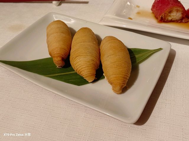 台北君悅飯店，漂亮廣式海鮮餐廳