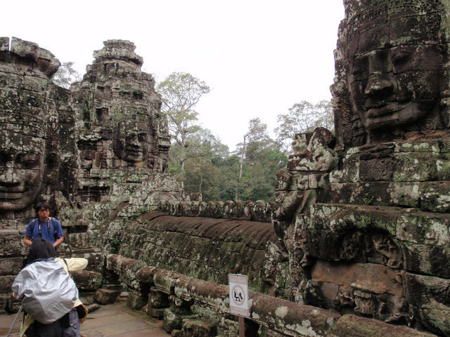 Whispers of Stone: A Morning at Bayon Temple