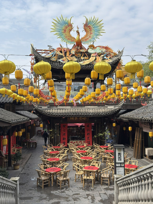 Chengdu marketplace in traditional vibe Chengdu marketplace in traditional vibe