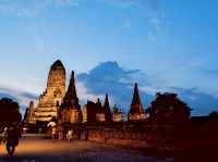 เที่ยววัดชัย อยุธยา ตอนกลางคืน 
